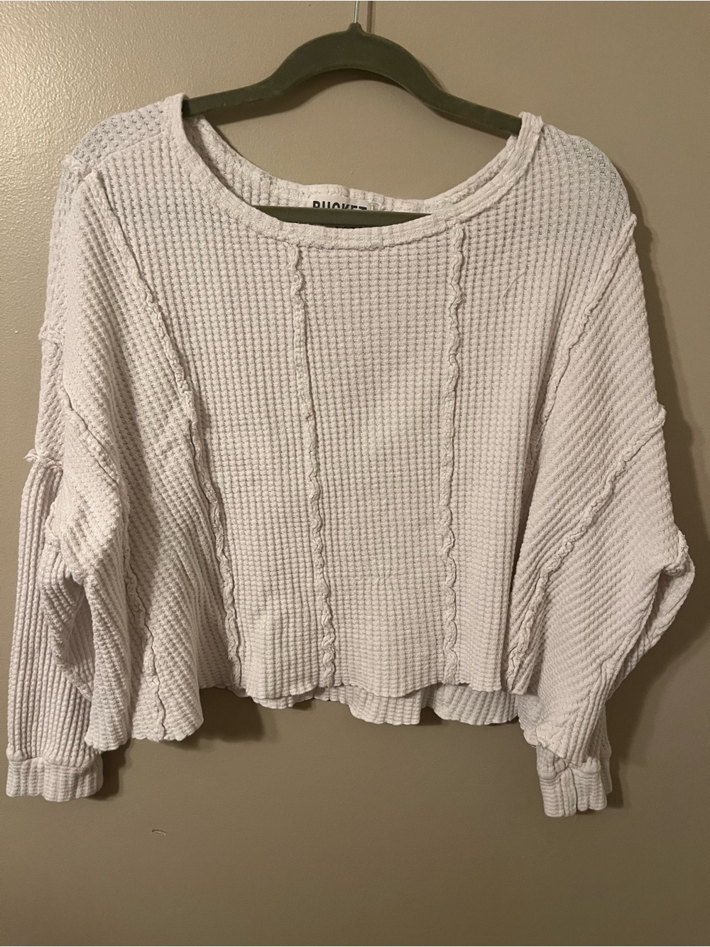 Bucket List cropped top. #2